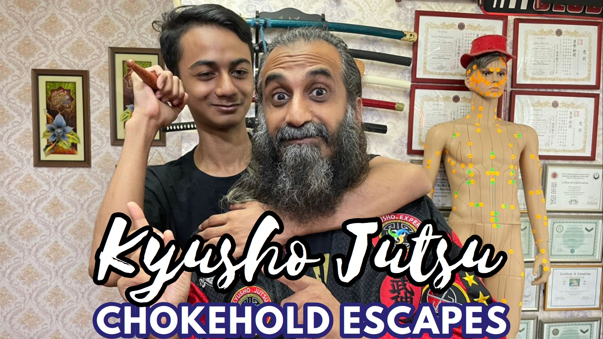 Kyusho Jutsu Chokehold Escapes